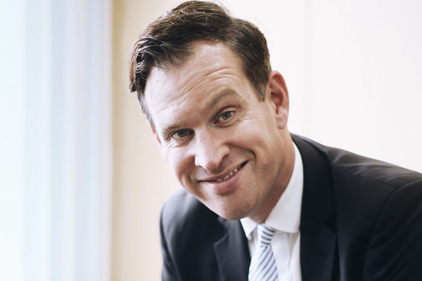 Gabor Fluit, CEO Asia for animal nutrition company De Heus. - Photo: De Heus